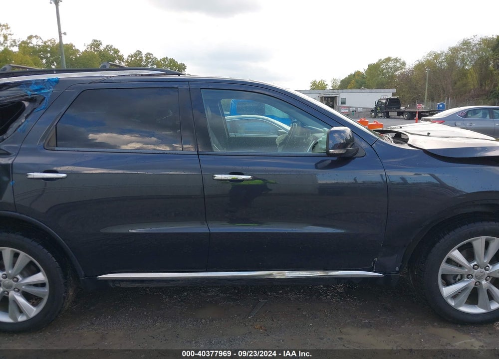 2013 DODGE DURANGO CREW VIN: 1C4RDJDG1DC603987