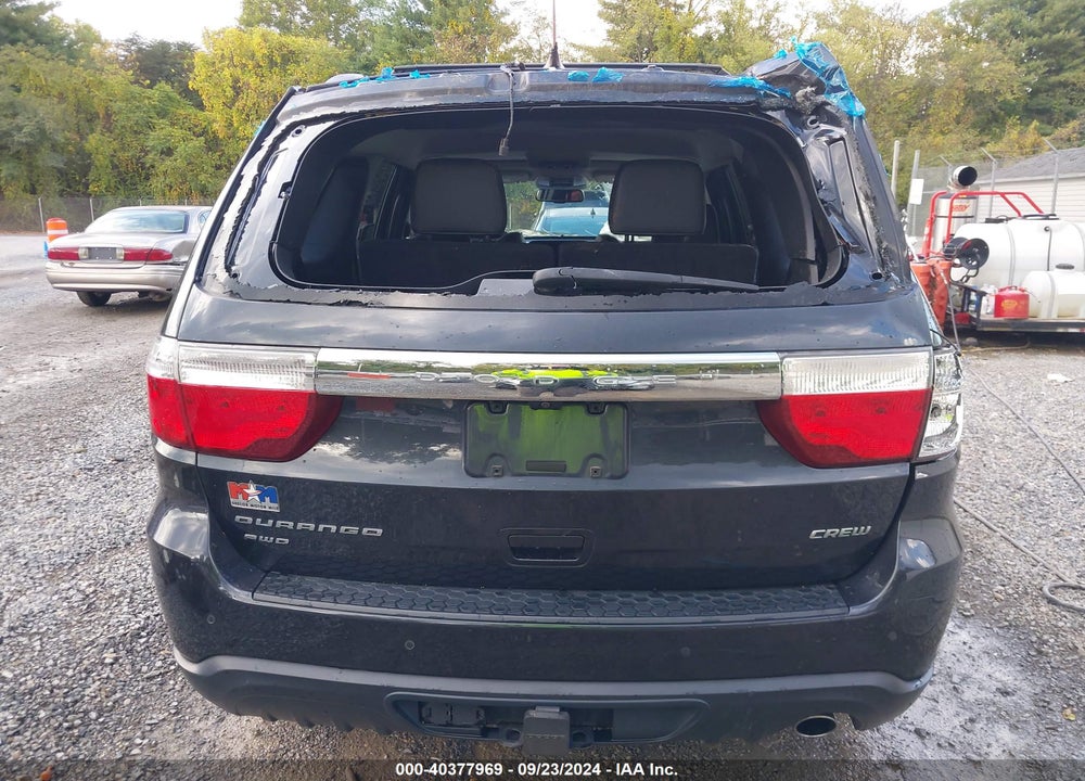 2013 DODGE DURANGO CREW VIN: 1C4RDJDG1DC603987