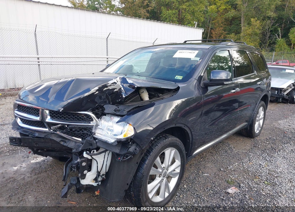 2013 DODGE DURANGO CREW VIN: 1C4RDJDG1DC603987