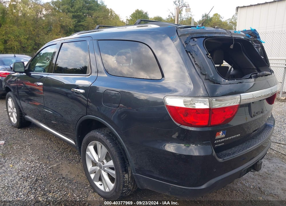 2013 DODGE DURANGO CREW VIN: 1C4RDJDG1DC603987