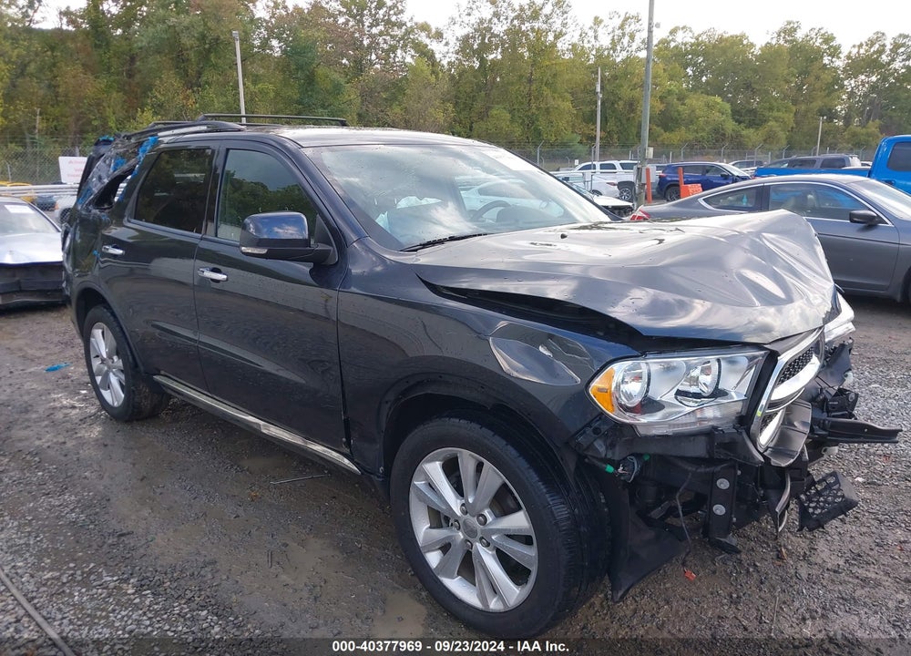 2013 DODGE DURANGO CREW VIN: 1C4RDJDG1DC603987