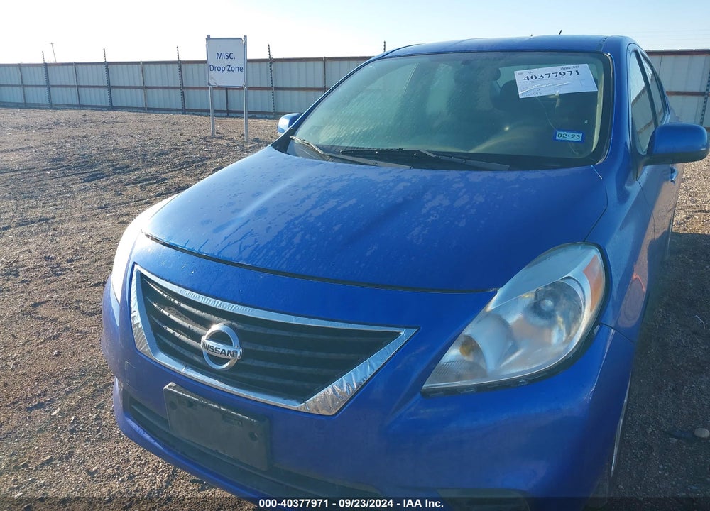 2012 NISSAN VERSA 1.6 SV VIN: 3N1CN7AP4CL852283