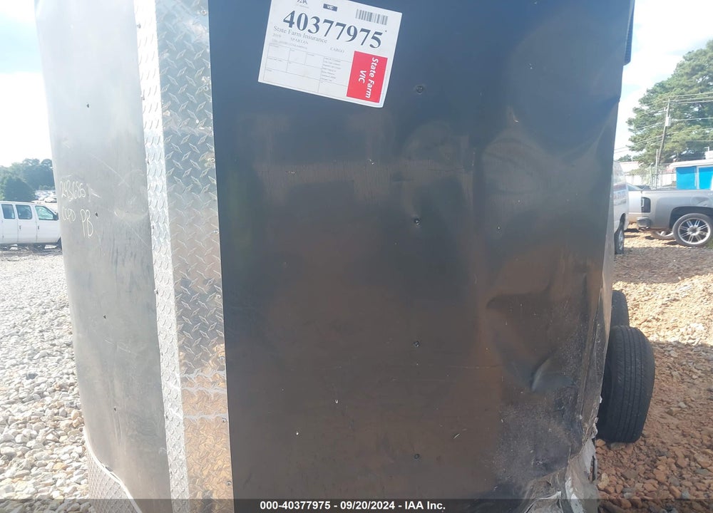 2019 SPARTAN CARGO VIN: 50XBE122XKA009450