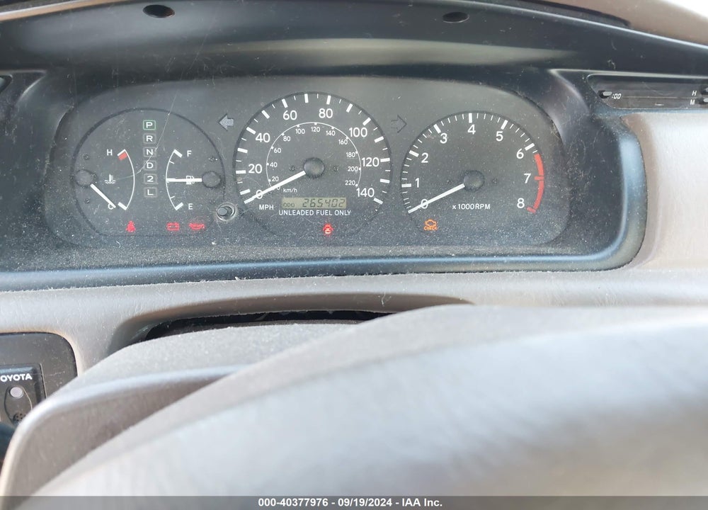 1999 TOYOTA CAMRY LE VIN: JT2BG22K7X0371609