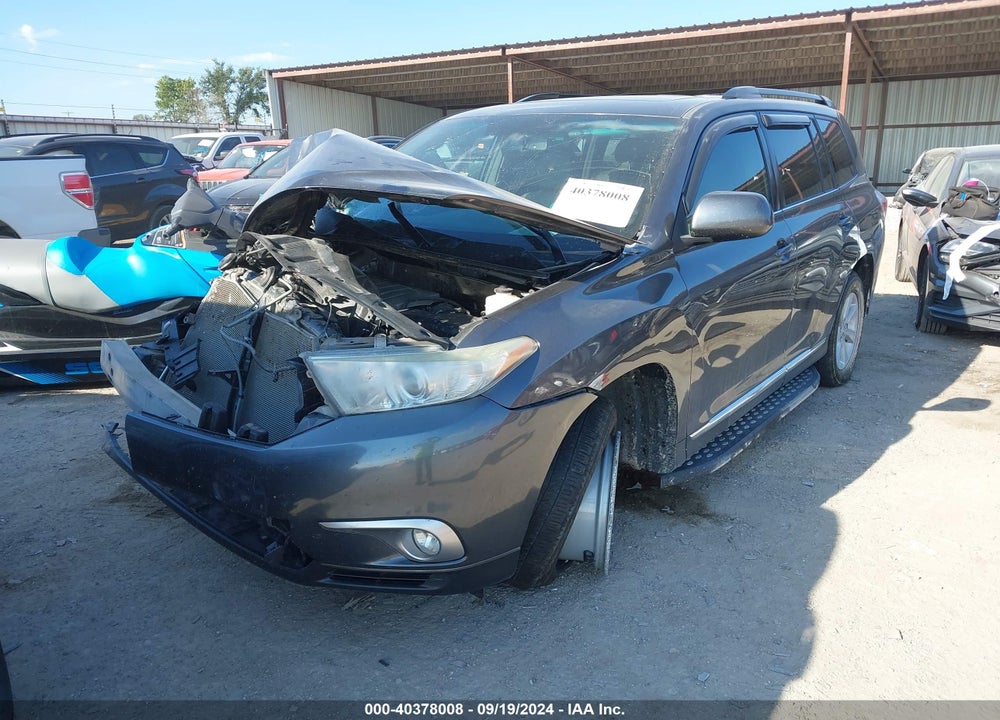 2012 TOYOTA HIGHLANDER SE V6 VIN: 5TDZK3EHXCS088882