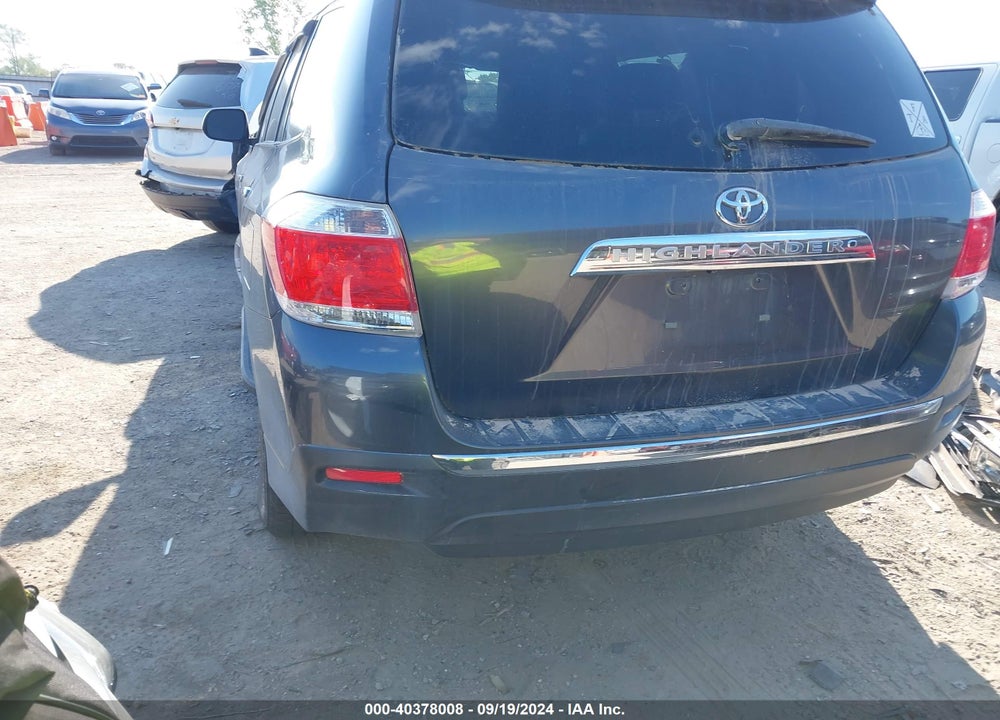 2012 TOYOTA HIGHLANDER SE V6 VIN: 5TDZK3EHXCS088882