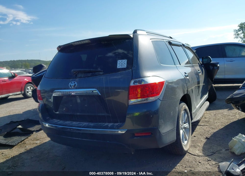 2012 TOYOTA HIGHLANDER SE V6 VIN: 5TDZK3EHXCS088882
