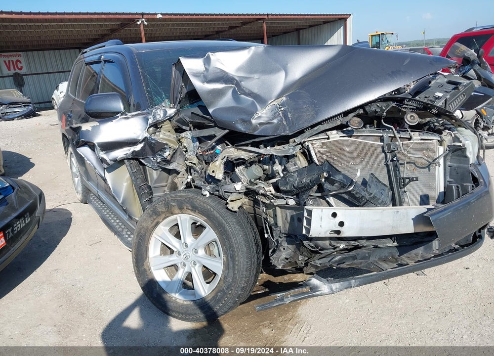 2012 TOYOTA HIGHLANDER SE V6 VIN: 5TDZK3EHXCS088882