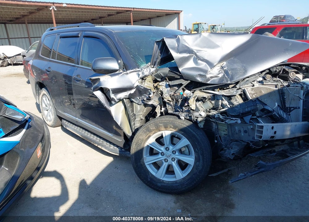 2012 TOYOTA HIGHLANDER SE V6 VIN: 5TDZK3EHXCS088882