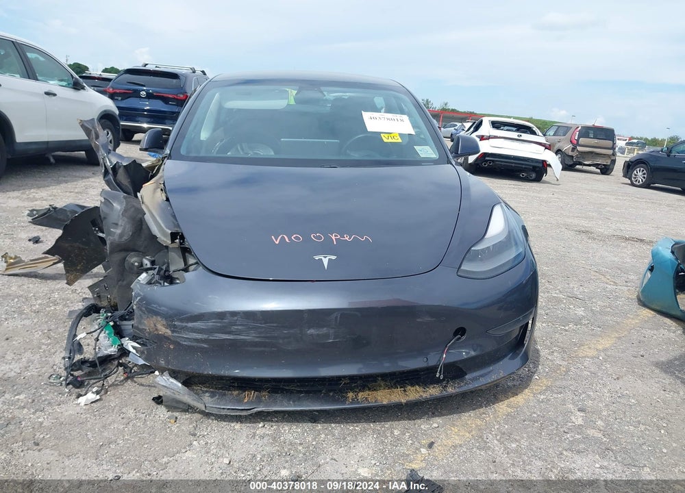 2021 TESLA MODEL 3 STANDARD RANGE PLUS REAR-WHEEL DRIVE VIN: 5YJ3E1EA2MF027939