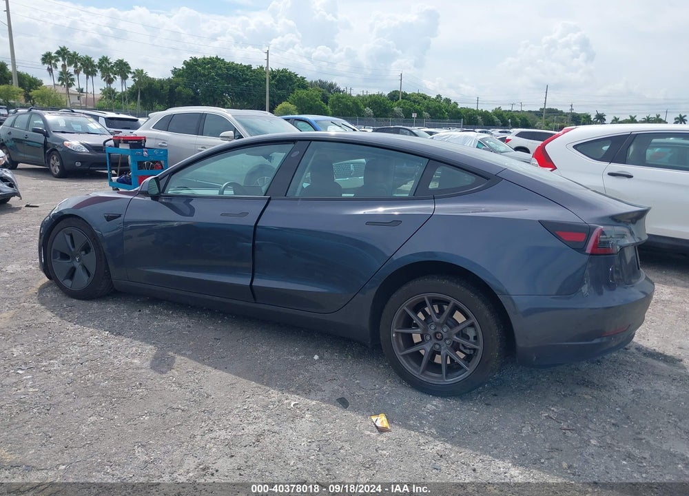 2021 TESLA MODEL 3 STANDARD RANGE PLUS REAR-WHEEL DRIVE VIN: 5YJ3E1EA2MF027939