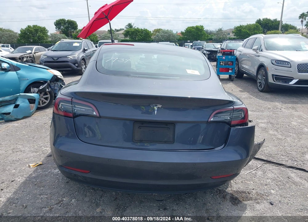 2021 TESLA MODEL 3 STANDARD RANGE PLUS REAR-WHEEL DRIVE VIN: 5YJ3E1EA2MF027939