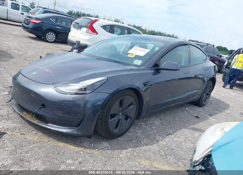 2021 TESLA MODEL 3 STANDARD RANGE PLUS REAR-WHEEL DRIVE VIN: 5YJ3E1EA2MF027939