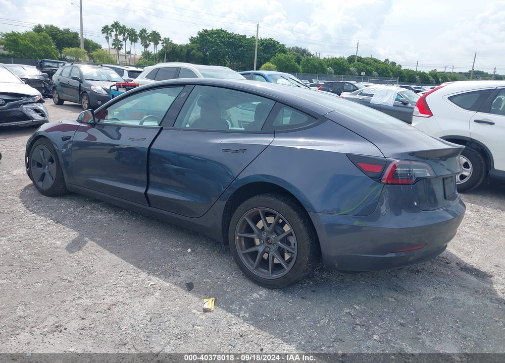2021 TESLA MODEL 3 STANDARD RANGE PLUS REAR-WHEEL DRIVE VIN: 5YJ3E1EA2MF027939