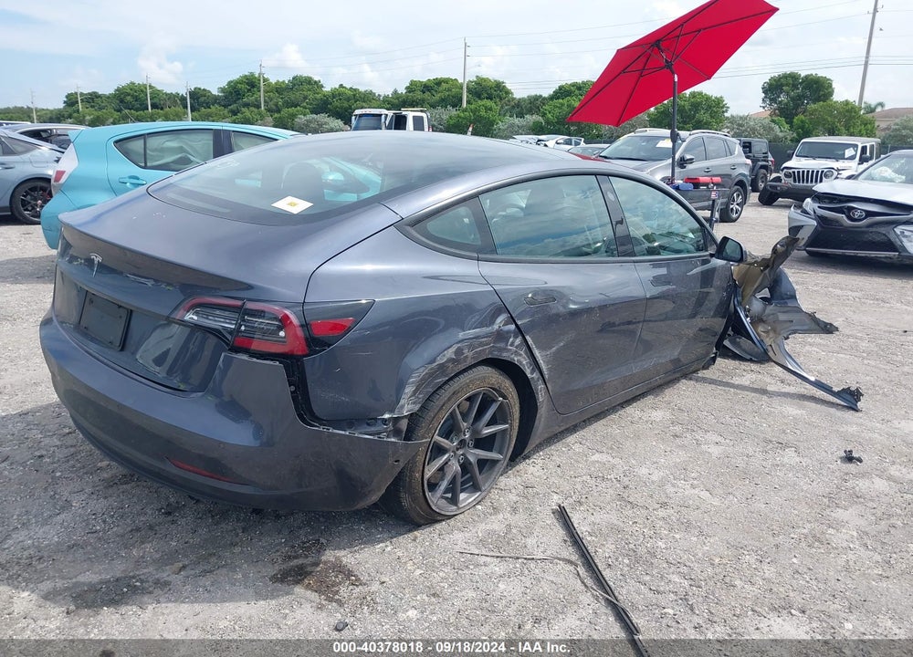2021 TESLA MODEL 3 STANDARD RANGE PLUS REAR-WHEEL DRIVE VIN: 5YJ3E1EA2MF027939