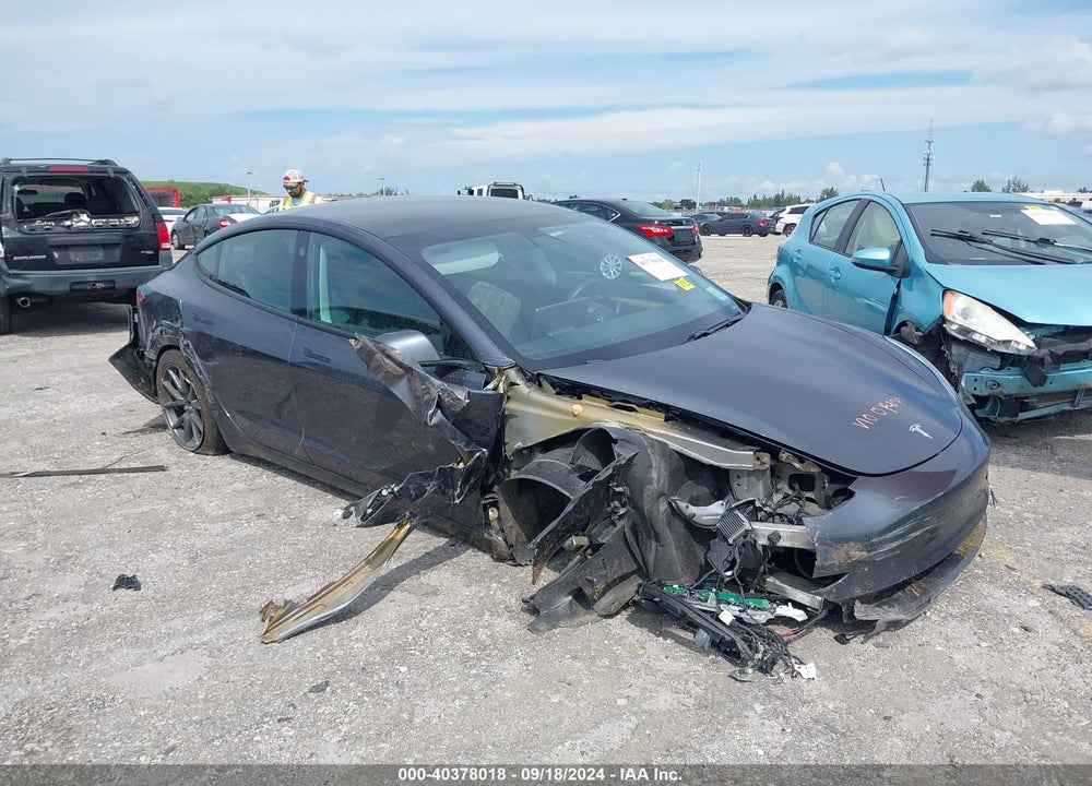 2021 TESLA MODEL 3 STANDARD RANGE PLUS REAR-WHEEL DRIVE VIN: 5YJ3E1EA2MF027939