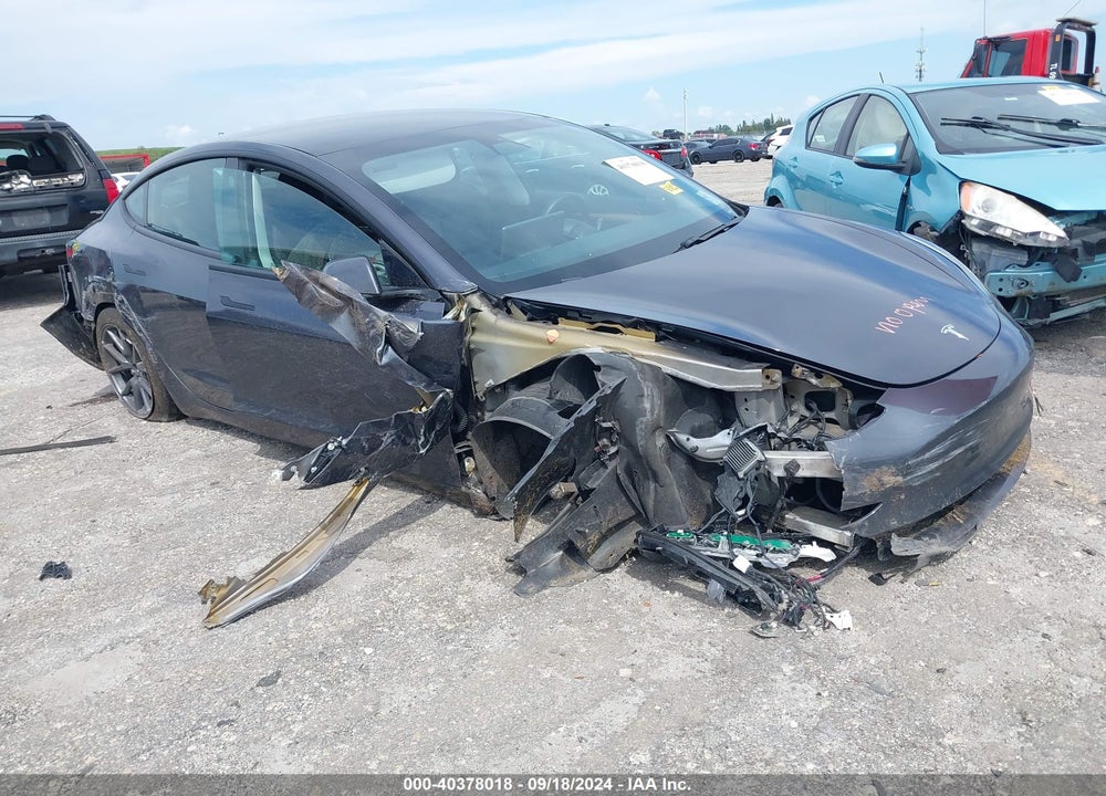 2021 TESLA MODEL 3 STANDARD RANGE PLUS REAR-WHEEL DRIVE VIN: 5YJ3E1EA2MF027939