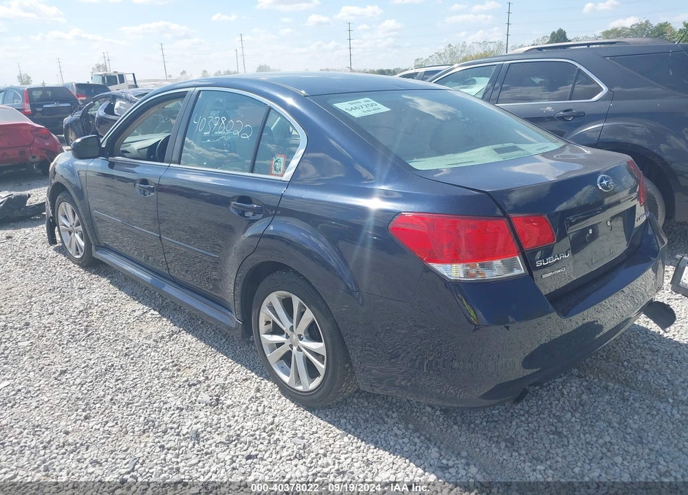 2013 SUBARU LEGACY 2.5I PREMIUM VIN: 4S3BMCC68D3038675