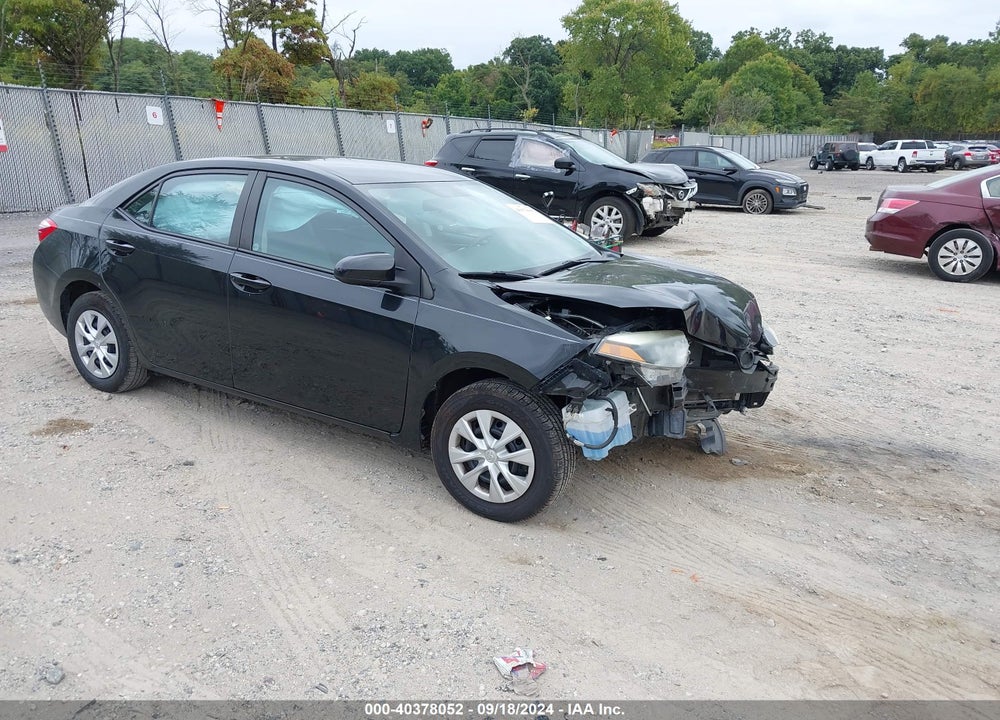 2015 TOYOTA COROLLA L VIN: 2T1BURHE4FC269327