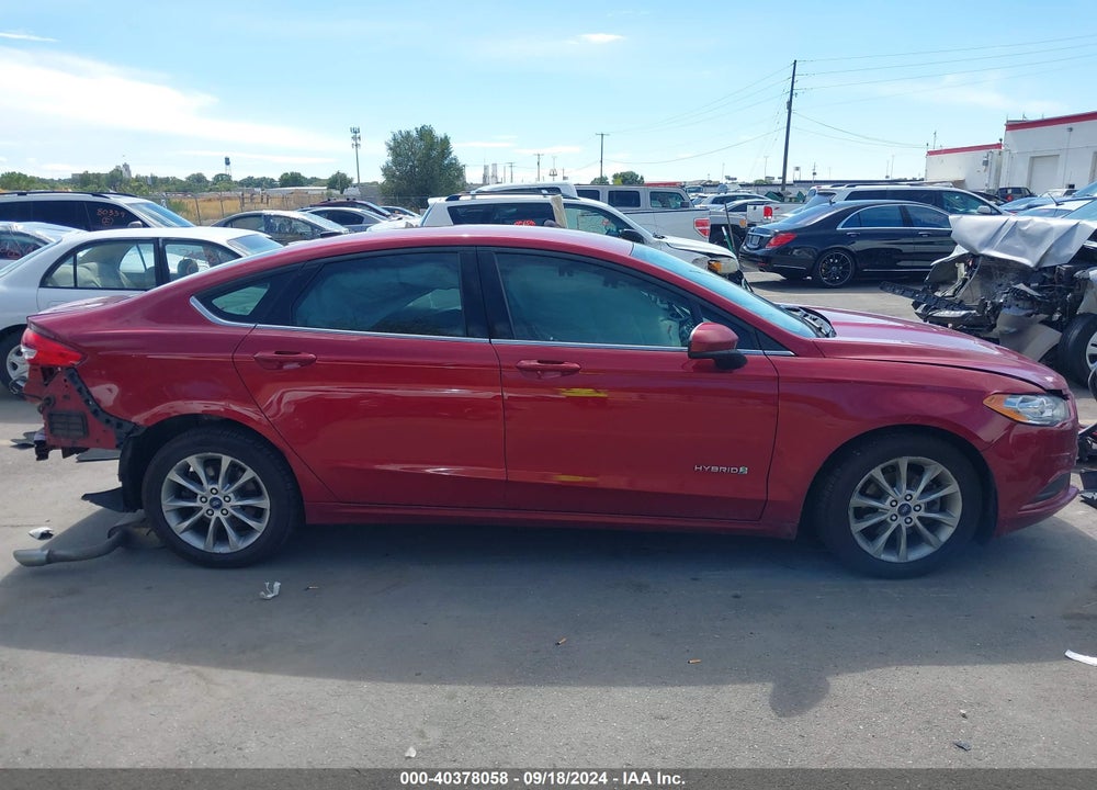 2017 FORD FUSION HYBRID SE VIN: 3FA6P0LU7HR279839