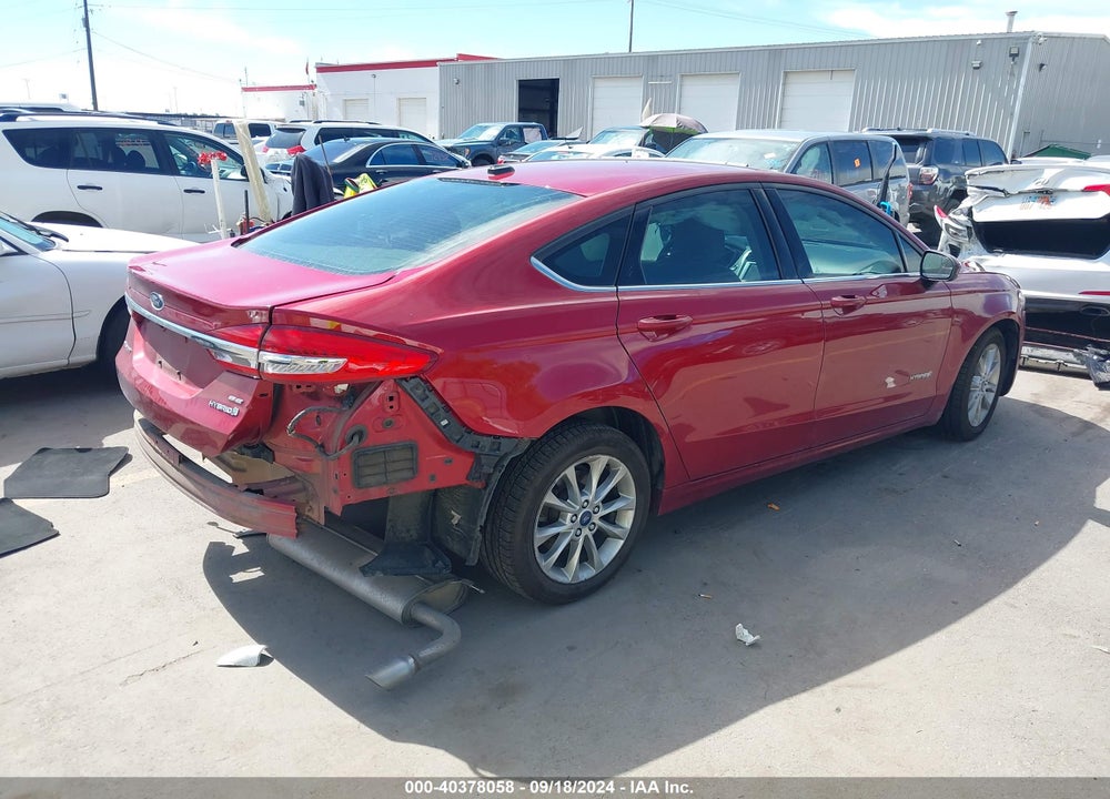 2017 FORD FUSION HYBRID SE VIN: 3FA6P0LU7HR279839