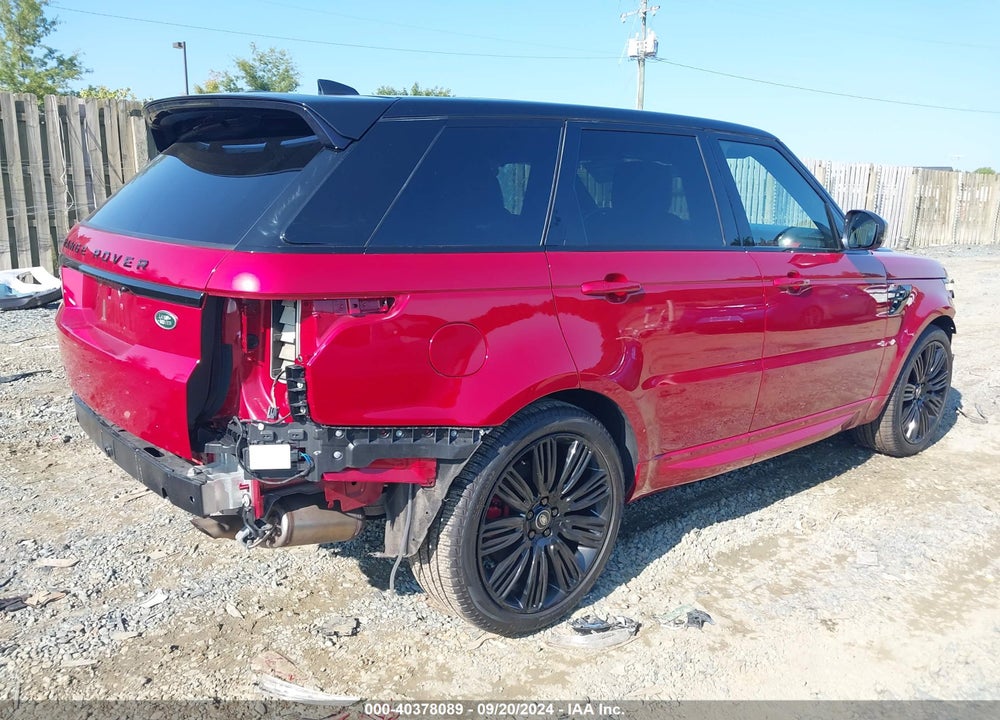 2022 LAND ROVER RANGE ROVER SPORT HSE DYNAMIC VIN: SALWR2SE4NA241493