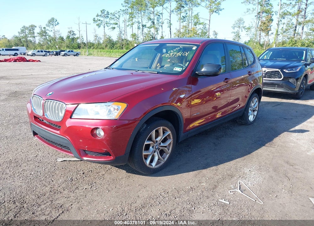 2013 BMW X3 XDRIVE28I VIN: 5UXWX9C55D0D01145
