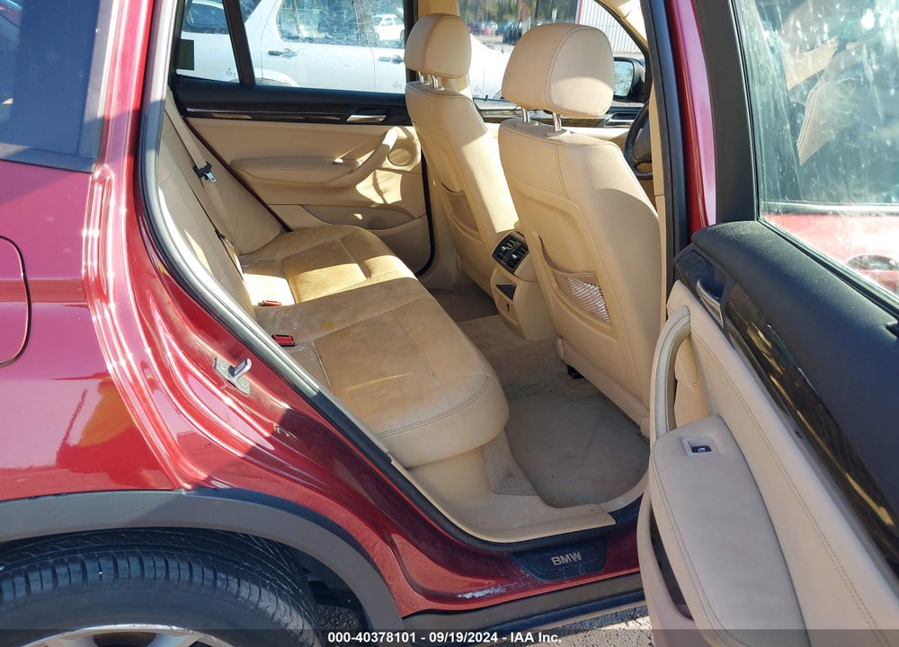 2013 BMW X3 XDRIVE28I VIN: 5UXWX9C55D0D01145