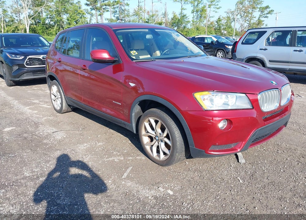 2013 BMW X3 XDRIVE28I VIN: 5UXWX9C55D0D01145