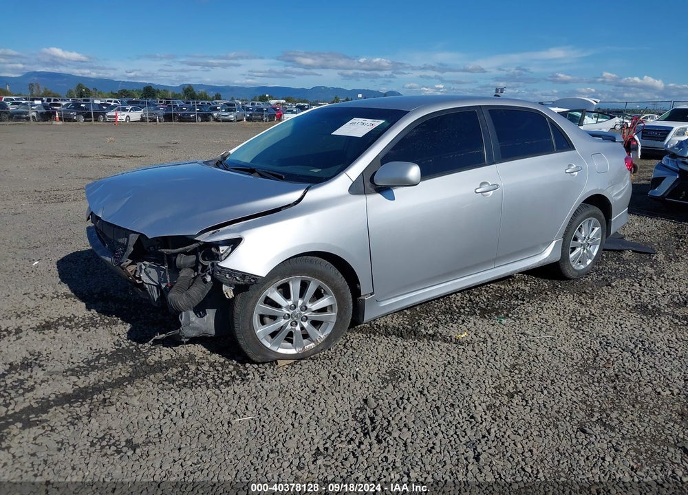 2009 TOYOTA COROLLA S VIN: 1NXBU40E89Z007490
