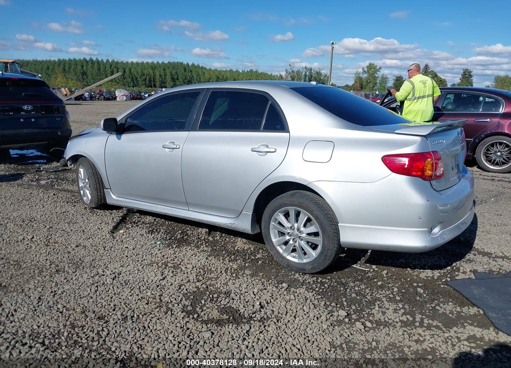 2009 TOYOTA COROLLA S VIN: 1NXBU40E89Z007490