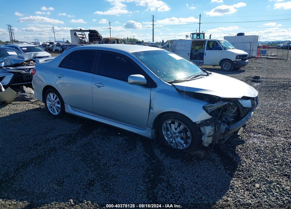 2009 TOYOTA COROLLA S VIN: 1NXBU40E89Z007490