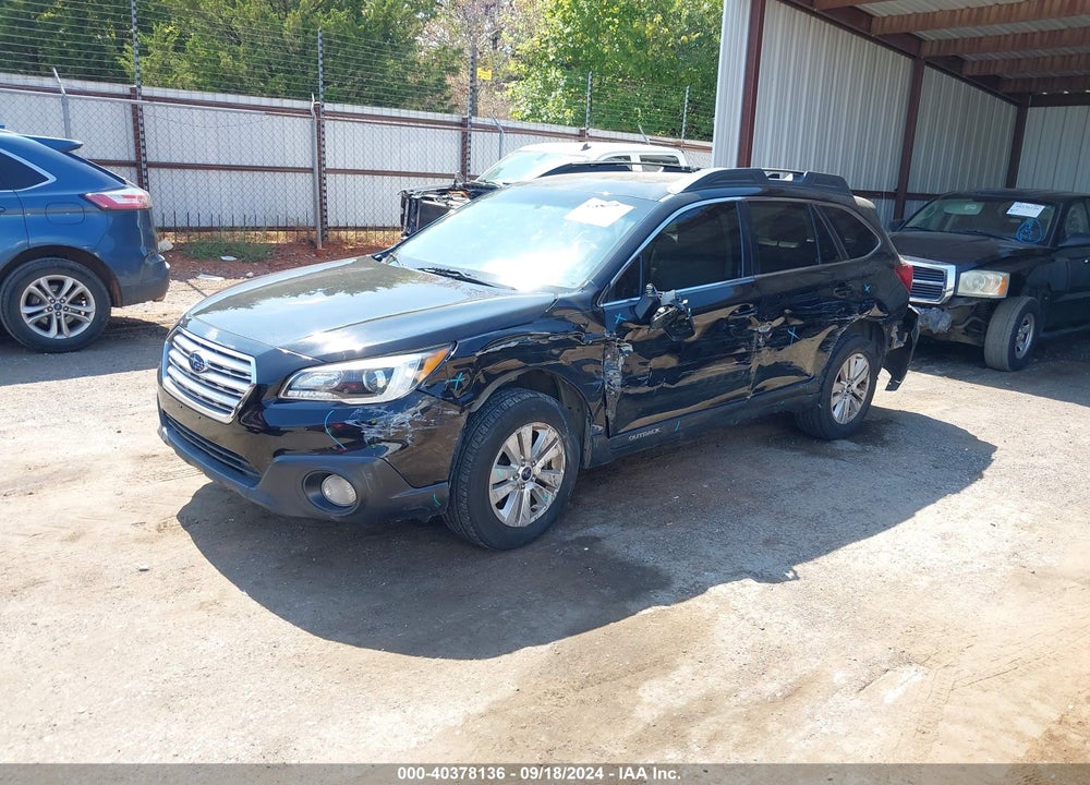 2017 SUBARU OUTBACK 2.5I PREMIUM VIN: 4S4BSACC2H3346622