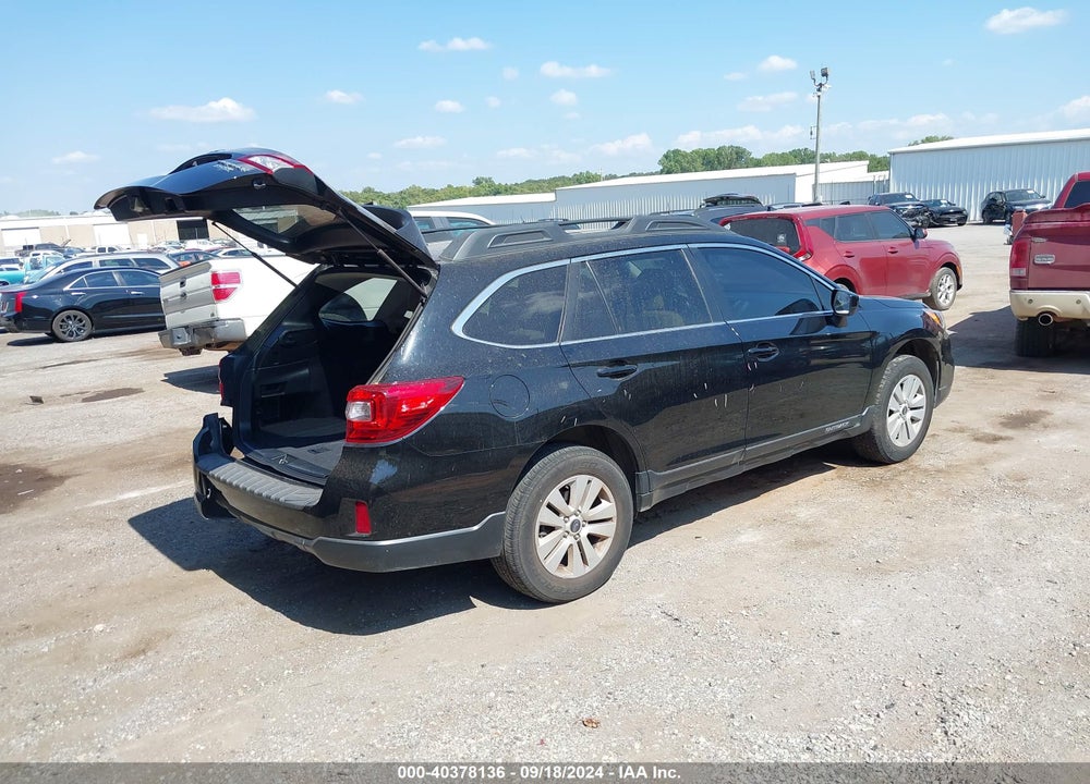 2017 SUBARU OUTBACK 2.5I PREMIUM VIN: 4S4BSACC2H3346622