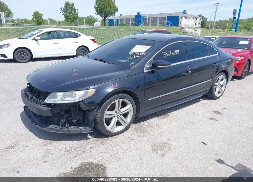 2013 VOLKSWAGEN CC VIN: WVWBP7AN4DE571409