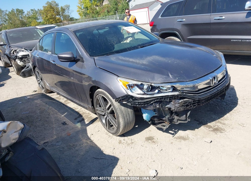 2017 HONDA ACCORD SPORT VIN: 1HGCR2F56HA265983