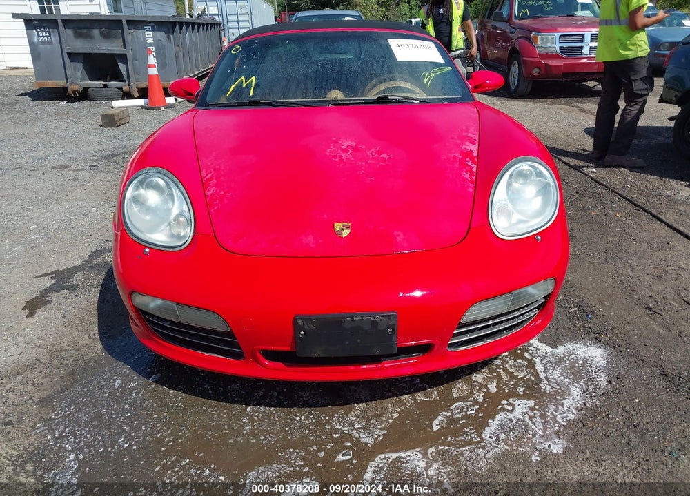 2005 PORSCHE BOXSTER S VIN: WP0CB29875U731133