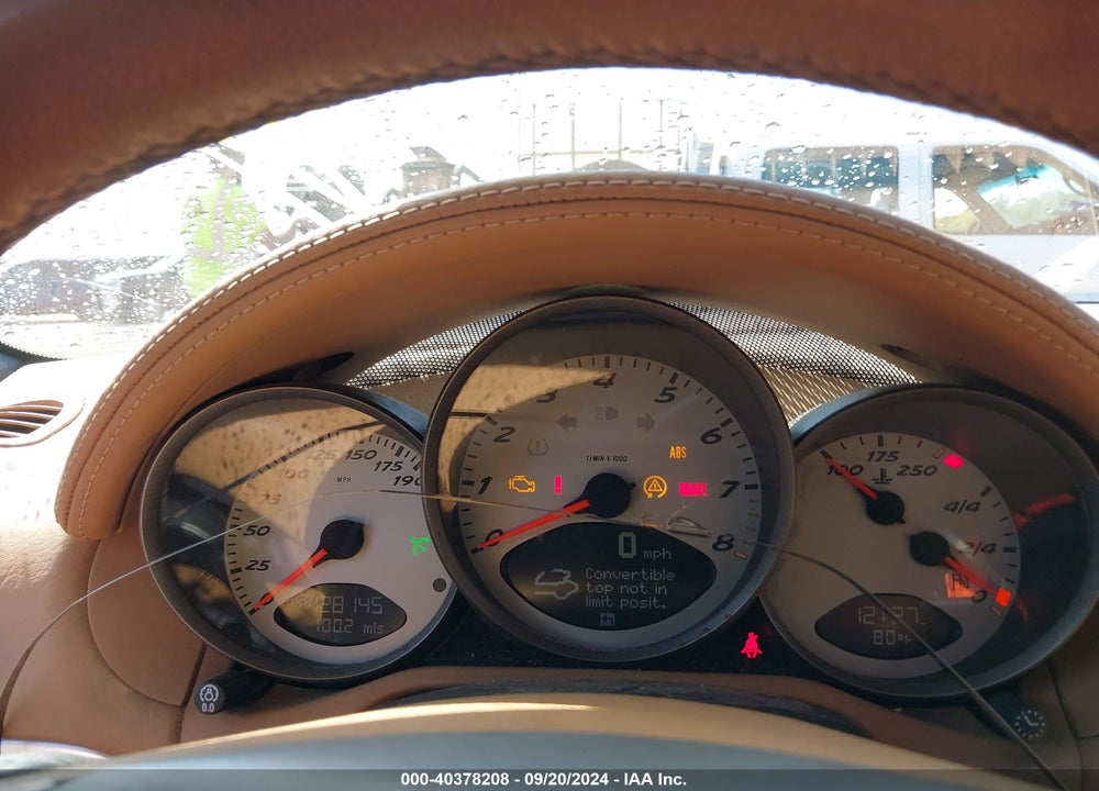 2005 PORSCHE BOXSTER S VIN: WP0CB29875U731133