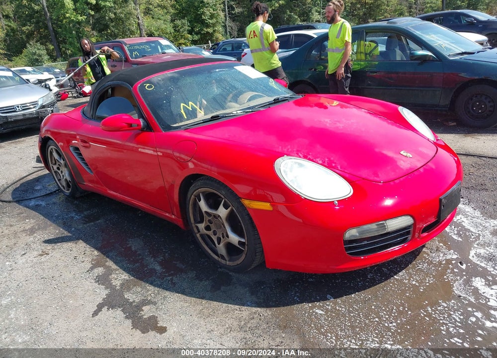 2005 PORSCHE BOXSTER S VIN: WP0CB29875U731133