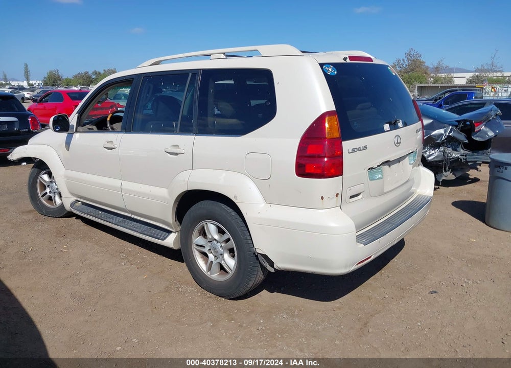 2003 LEXUS GX 470 VIN: JTJBT20X030007511