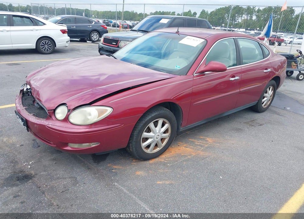 2005 BUICK LACROSSE CX VIN: 2G4WC532X51312135
