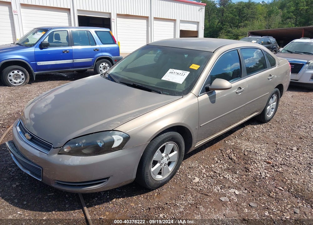 2007 CHEVROLET IMPALA LT VIN: 2G1WT58N079281157