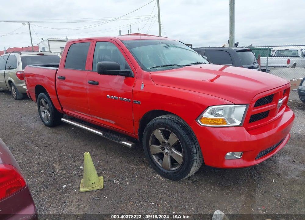 2012 RAM 1500 ST VIN: 1C6RD6KT5CS306410