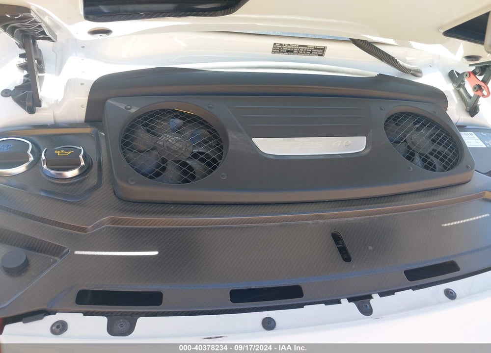 2019 PORSCHE 911 GT3 RS VIN: WP0AF2A92KS165387