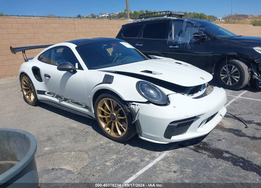 2019 PORSCHE 911 GT3 RS VIN: WP0AF2A92KS165387