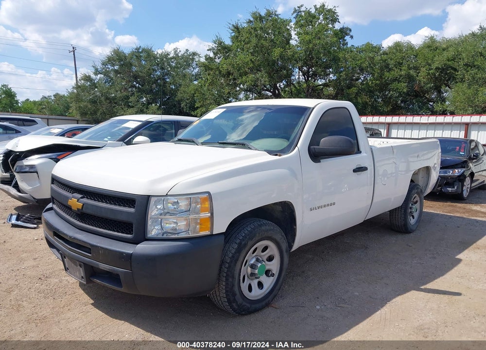 2012 CHEVROLET SILVERADO 1500 WORK TRUCK VIN: 1GCNCPEA1CZ277022