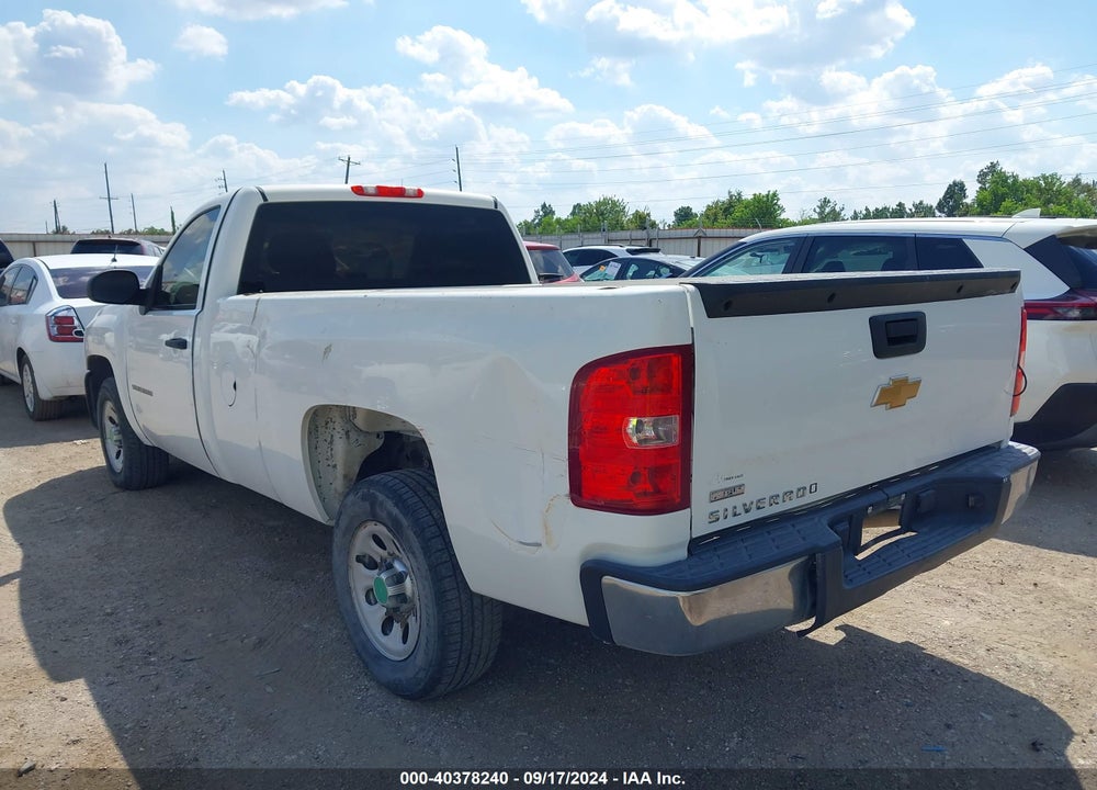 2012 CHEVROLET SILVERADO 1500 WORK TRUCK VIN: 1GCNCPEA1CZ277022