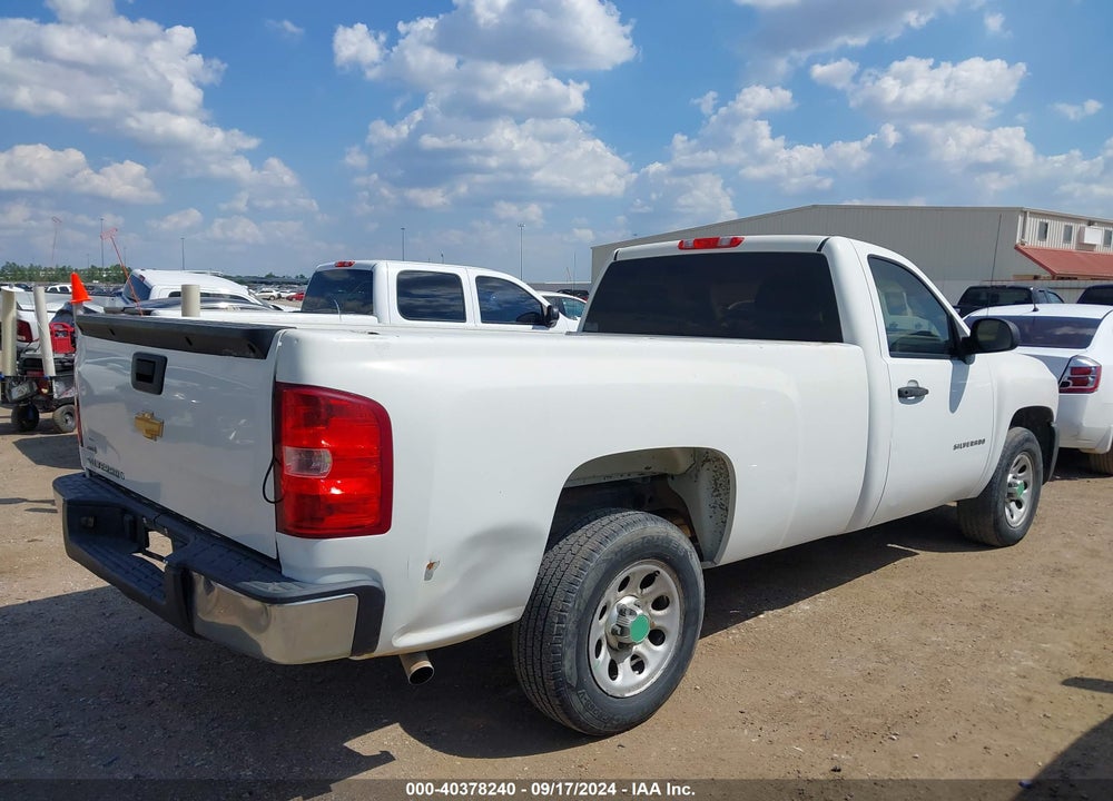 2012 CHEVROLET SILVERADO 1500 WORK TRUCK VIN: 1GCNCPEA1CZ277022