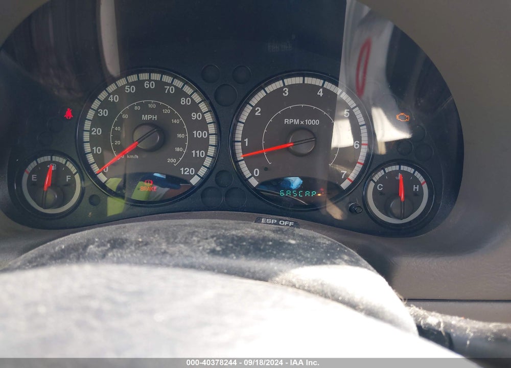 2007 JEEP LIBERTY SPORT VIN: 1J4GL48K07W567300