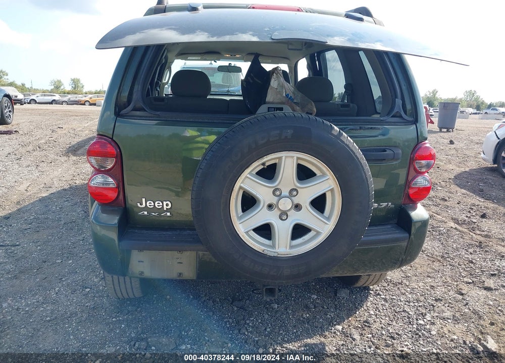 2007 JEEP LIBERTY SPORT VIN: 1J4GL48K07W567300